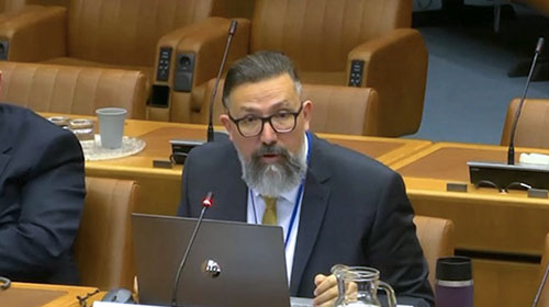 Rub&eacute;n Alderete Lobo particip&oacute; en la reuni&oacute;n del Expert Group Meeting convocado por UNODC y ICRC